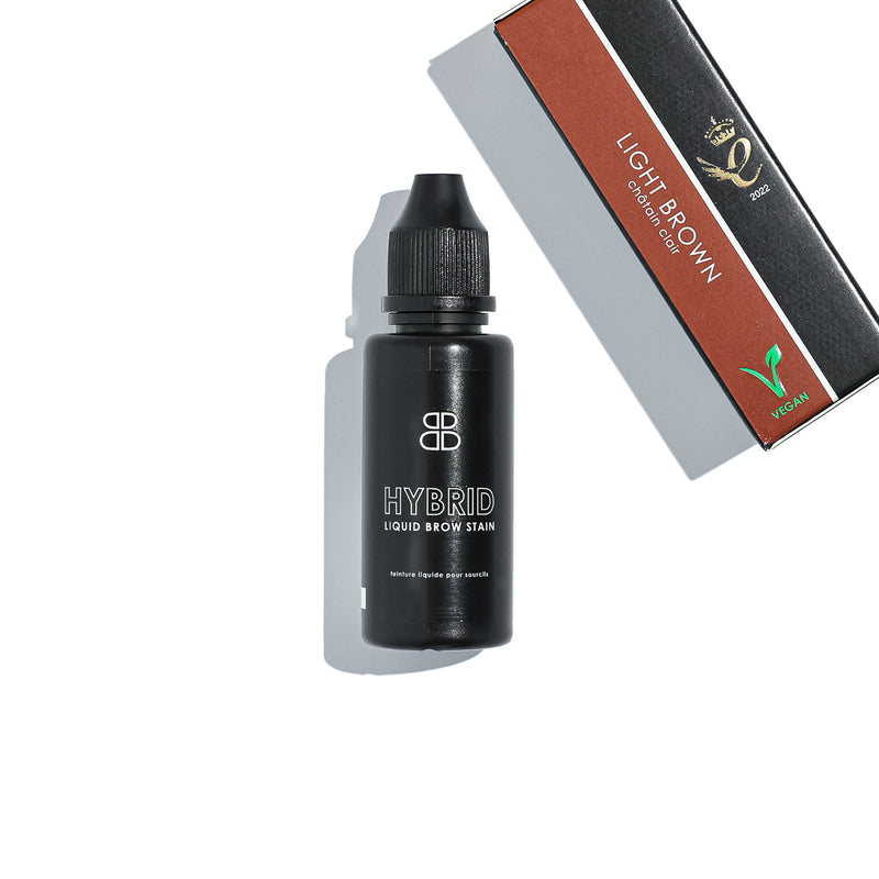 Hybrid Liquid Brow Stain - Light Brown | Beautiful Brows and Lashes