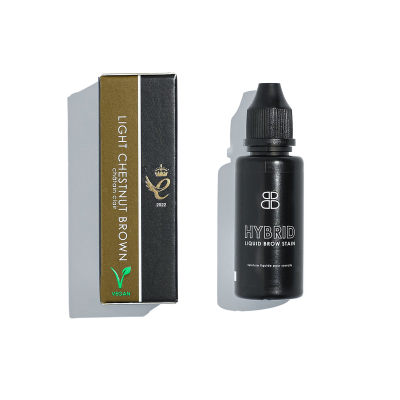 Hybrid Liquid Brow Stain - Light Chestnut Brown | Beautiful Brows and Lashes