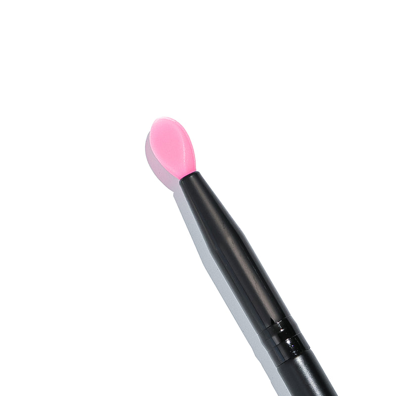 Pink Silicone Brushes - 3 Pack - Beautiful Brows & Lashes Professional
