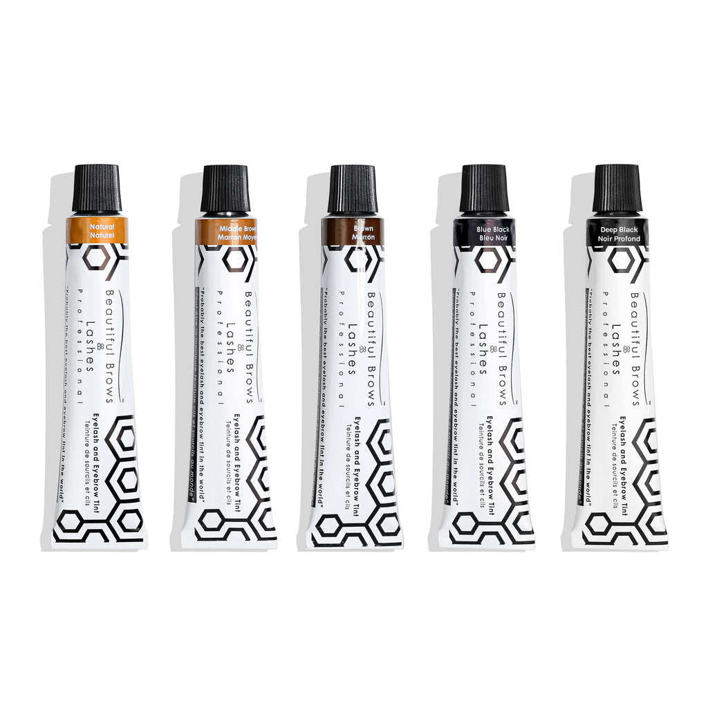 Tint Pack - All 5 Colors - Beautiful Brows and Lashes Professional