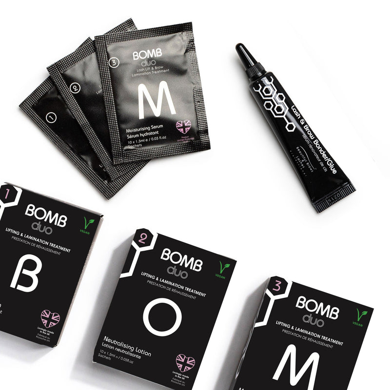 Perfect Pair -(Steps 1,2,3 + Glue)- Beautiful Brows and Lashes Professional