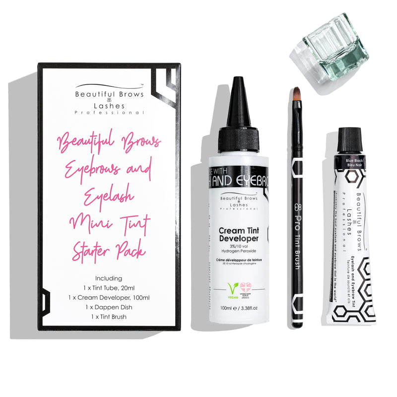 Beautiful Brows and Lashes Blue Black Mini Tint Pack- Beautiful Brows and Lashes Professional