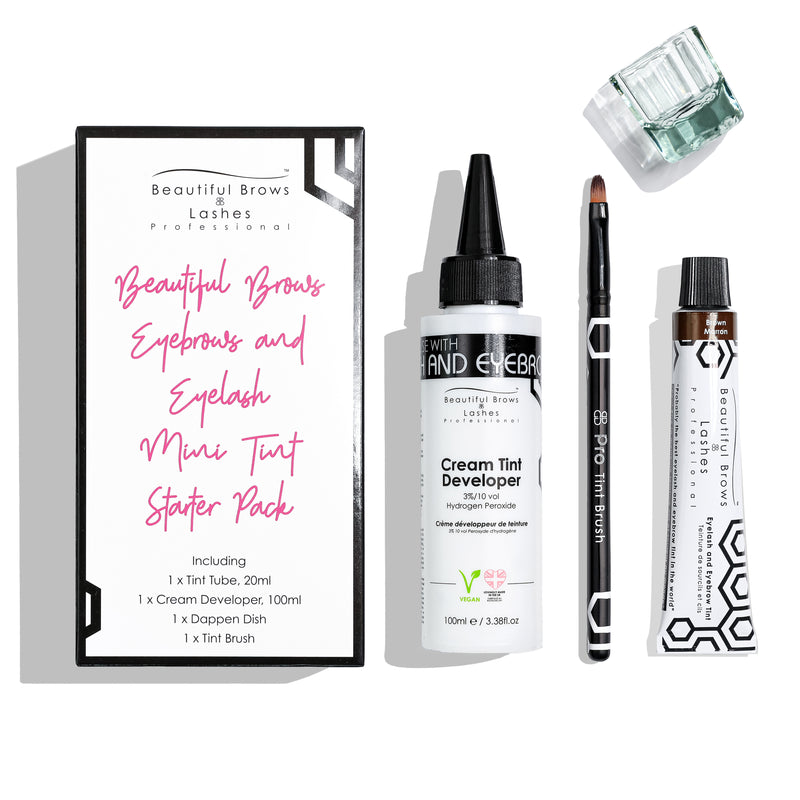 Beautiful Brows and Lashes Brown Mini Tint Pack- Beautiful Brows and Lashes Professional