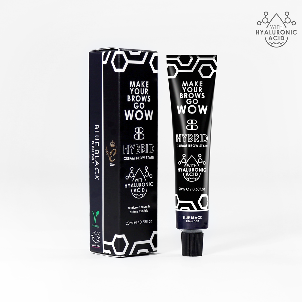 Hybrid CREAM Brow Stain - Blue Black | Beautiful Brows and Lashes Professional