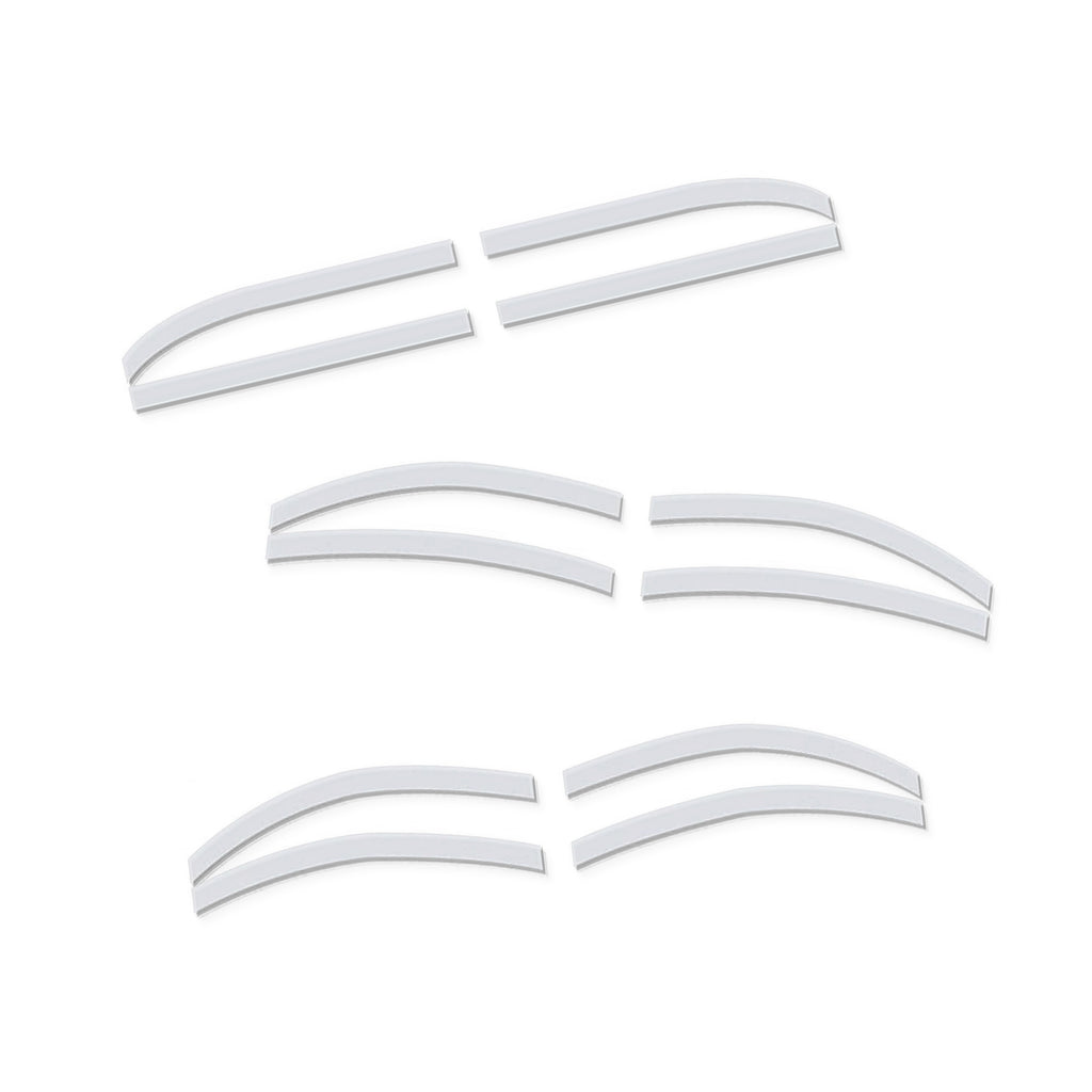 Eyebrow Stencil Sticker - 12 Piece