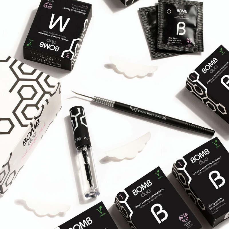 BOMB Duo Lash Lift Trial Pack - Beautiful Brows & Lashes Professional