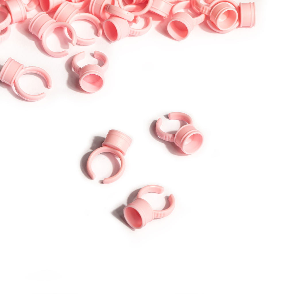 Pink Lash Lift Solution Rings- Beautiful Brows and Lashes Professional