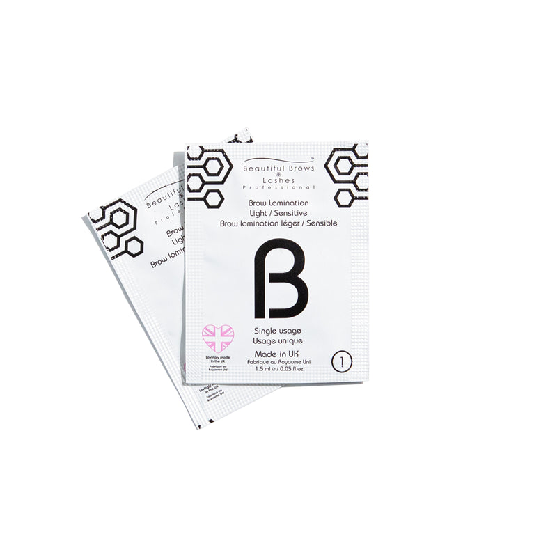 Brow Bomb Brow Lamination Light/ Sensitive - Beautiful Brows & Lashes Professional