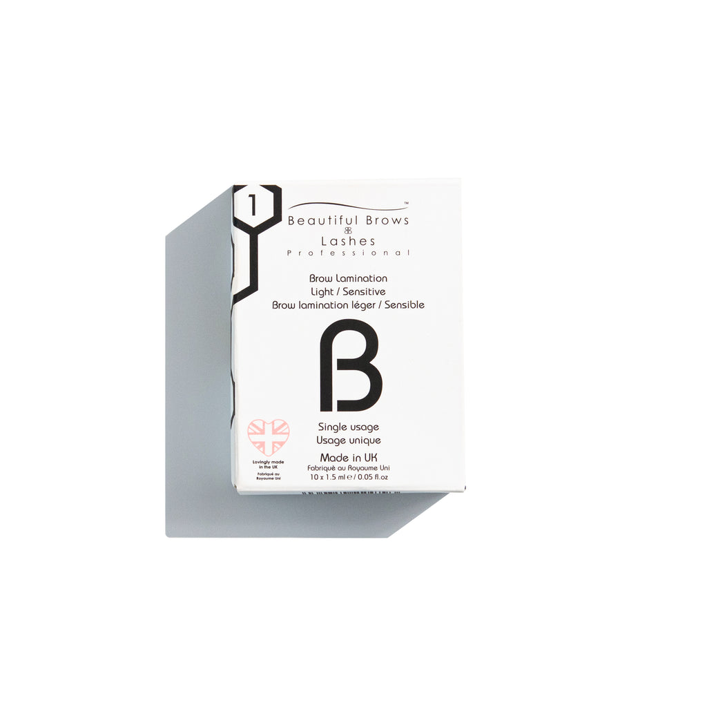 Brow Bomb Brow Lamination Light/ Sensitive - Beautiful Brows & Lashes Professional