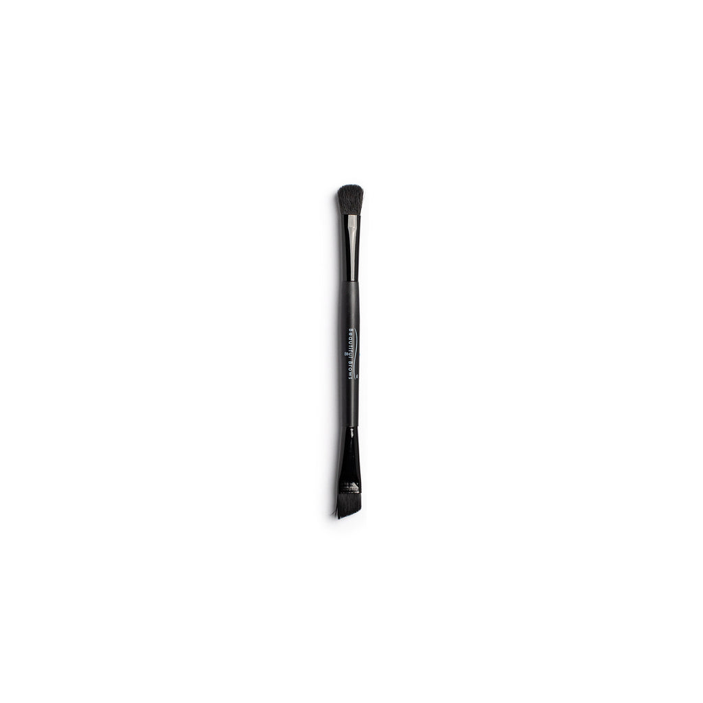 Duo Makeup Applicator Brush - Beautiful Brows and Lashes Professional