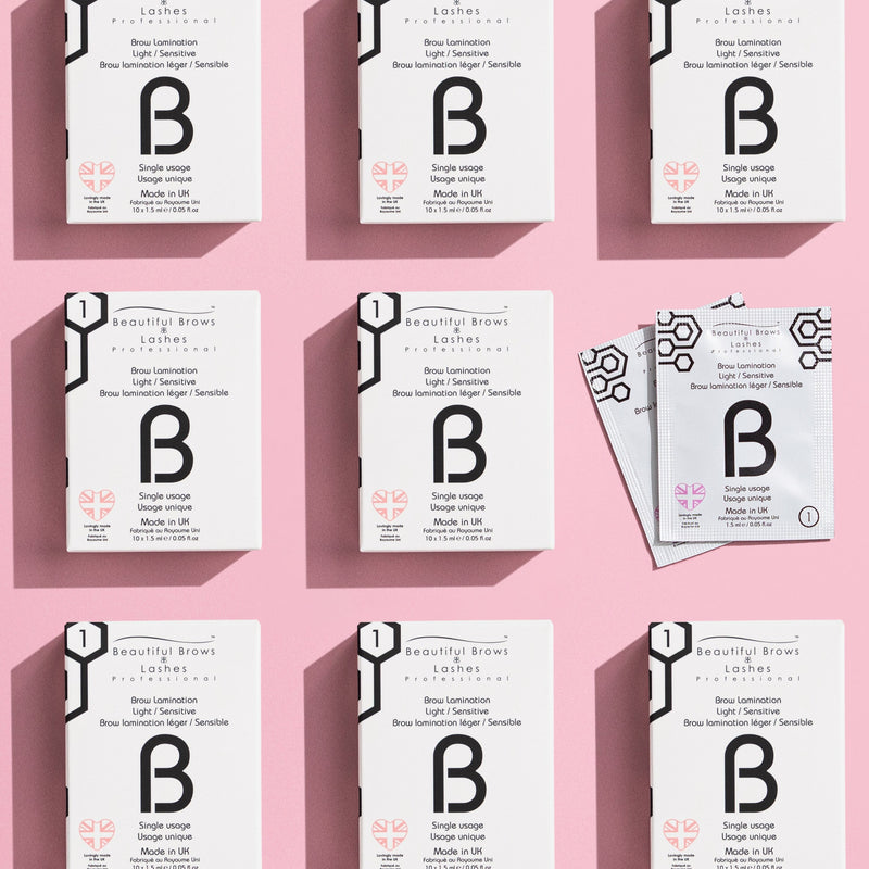 Multiple Brow Bomb Brow Lamination Light/ Sensitive - Beautiful Brows & Lashes Professional