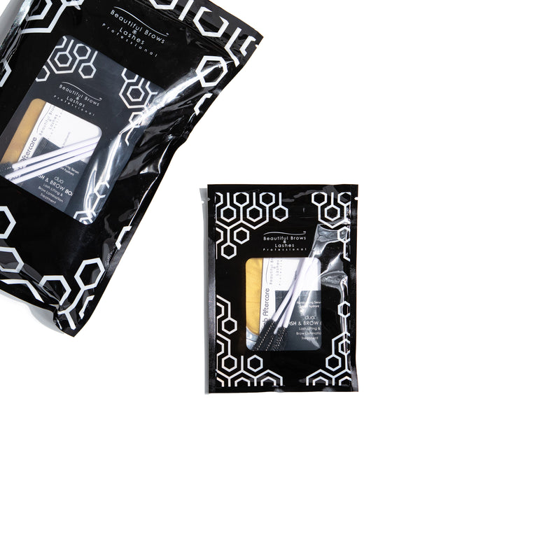 10x Mini Aftercare Packs - Beautiful Brows and Lashes Professional