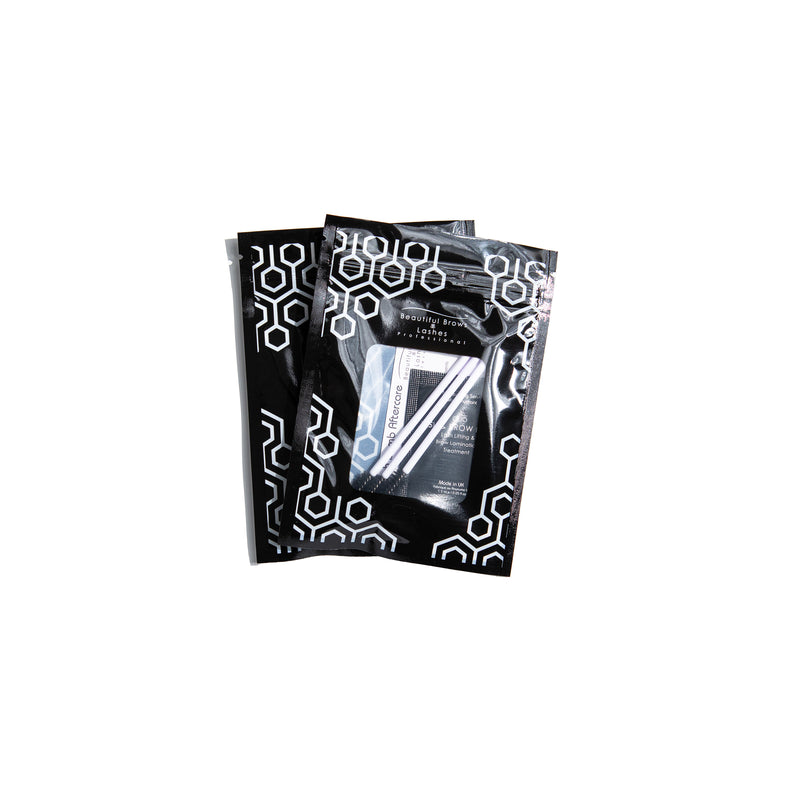 10x Mini Aftercare Packs - Beautiful Brows and Lashes Professional