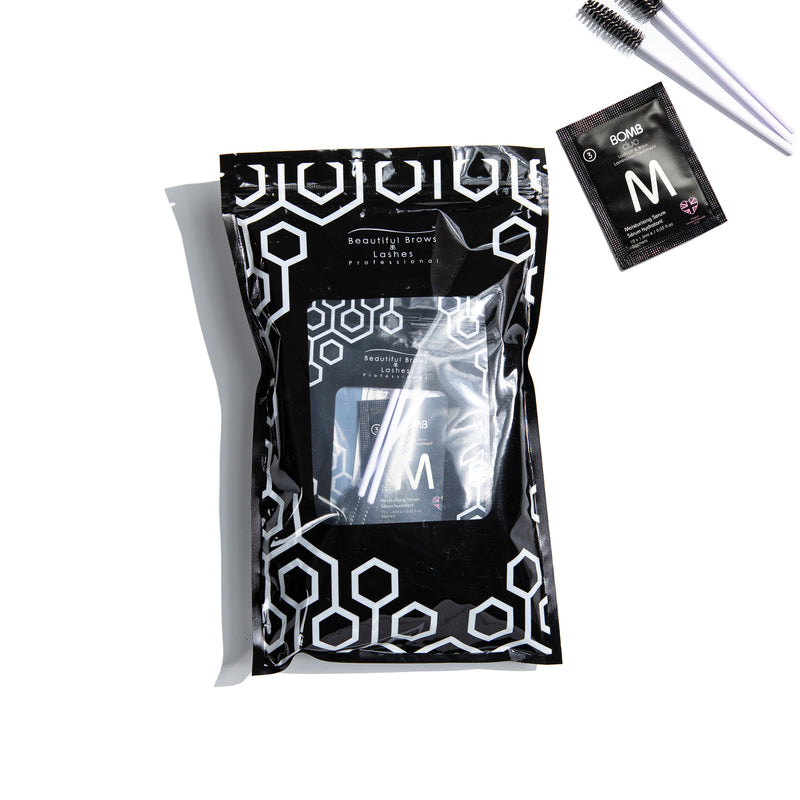 10x Mini Aftercare Packs - Beautiful Brows and Lashes Professional