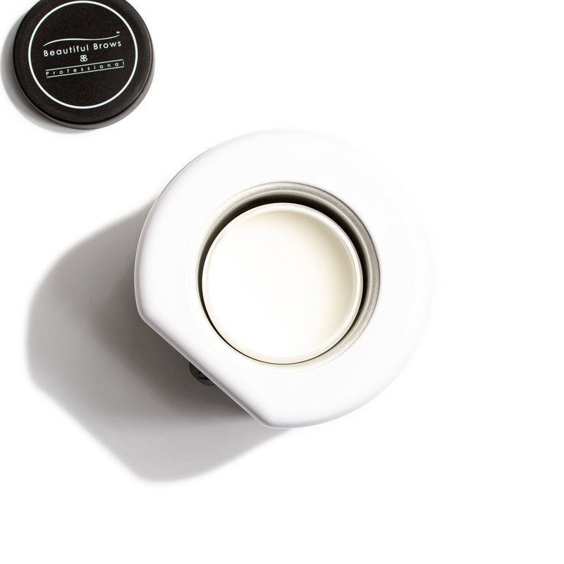 BB Waxing Pot with Coconut Scented Soft Wax - Beautiful Brows and Lashes Professional