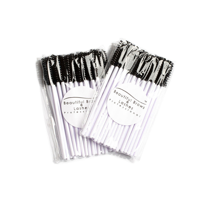 Disposable Spoolies from Beautiful Brows and Lashes