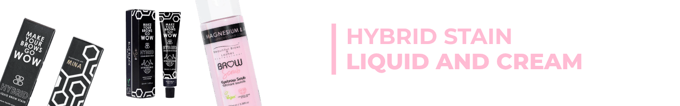 Hybrid Stain Liquid and Cream