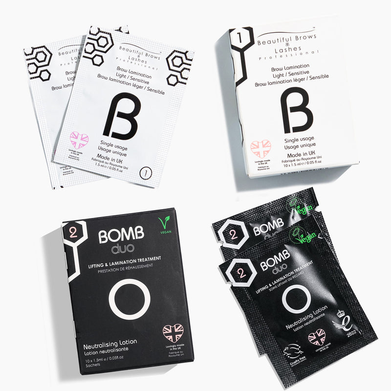 Brow Lamination Lite - Step 1 & 2 | Beautiful Brows and Lashes