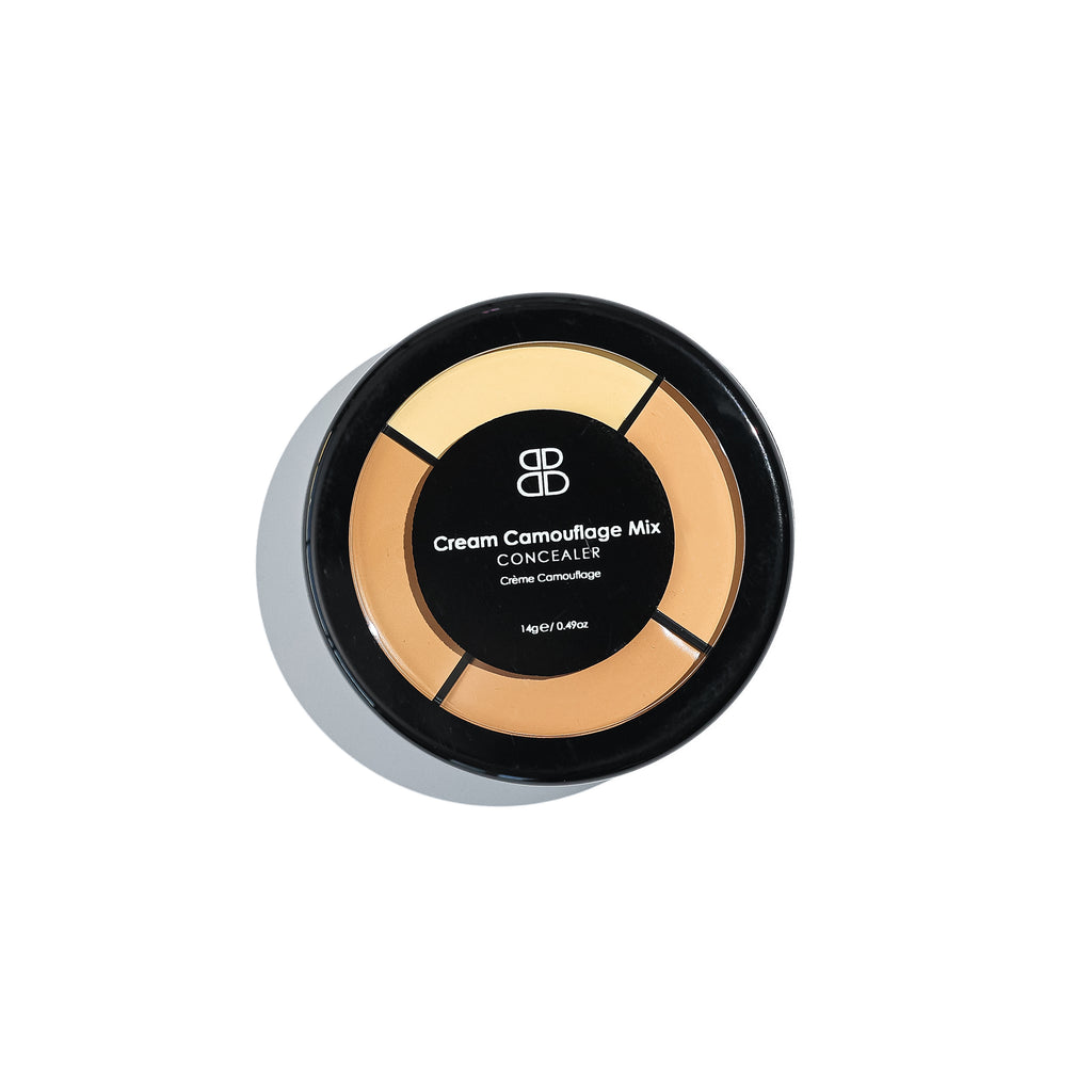 Cream Camouflage Concealer Wheel | Beautiful Brows and Lashes