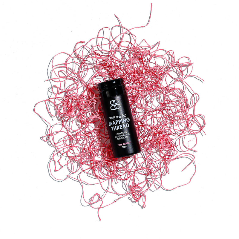 Pink Pre-Inked Mapping String | Beautiful Brows and Lashes – Beautiful ...