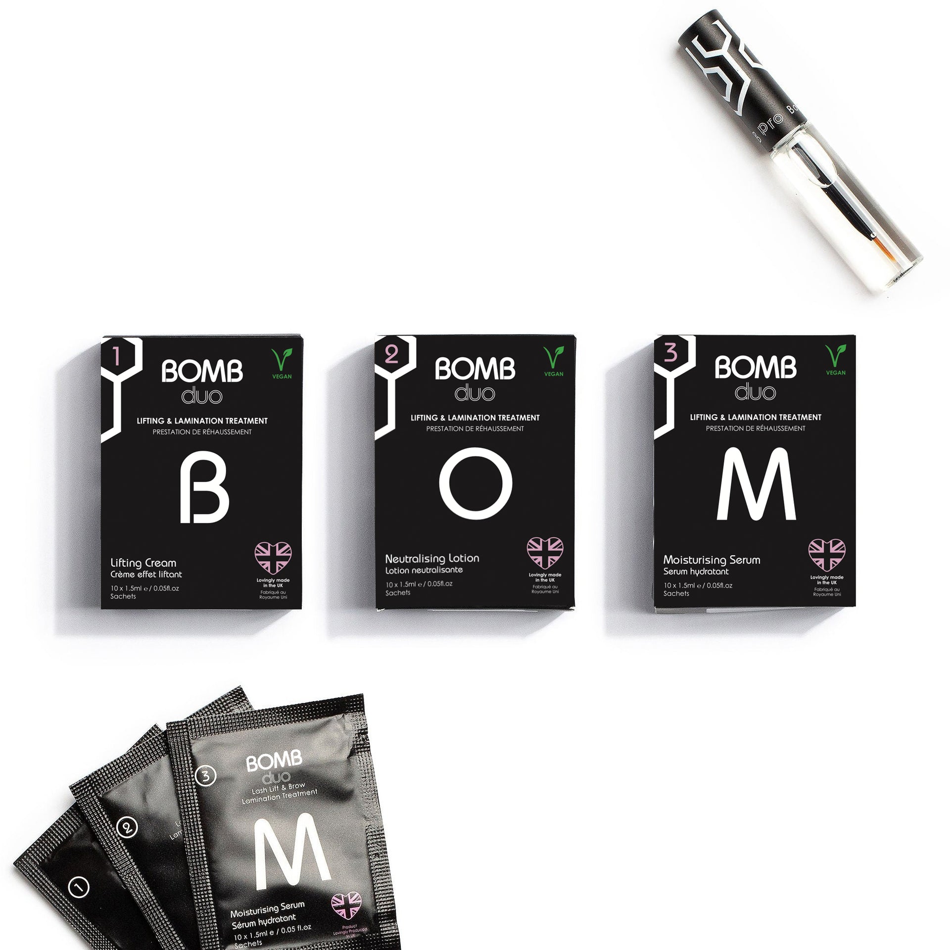 Kits de lamination des sourcils et de lash lift
