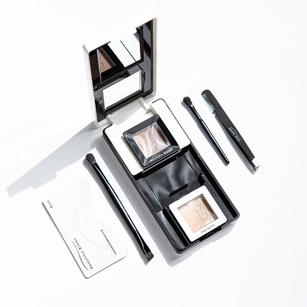 🌸CHANEL MUST HAVE ALL-IN-ONE BROW KIT🌸 BROW WAX AND BROW POWDER DUO, 02  MEDIUM