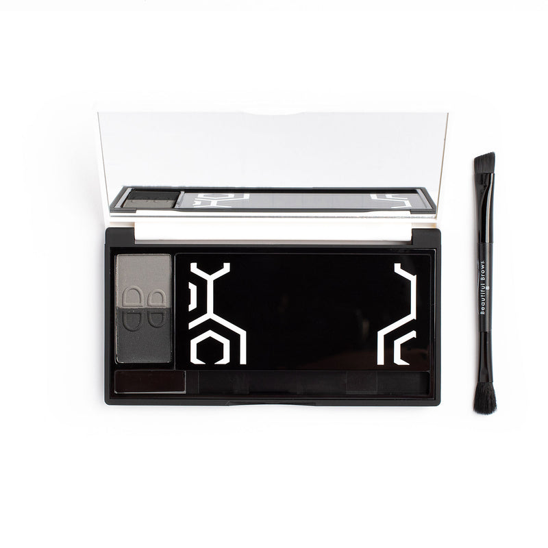 Wholesale Mini Eyebrow Kit - 5 Pieces- Slate/Black - Beautiful Brows and Lashes Professional