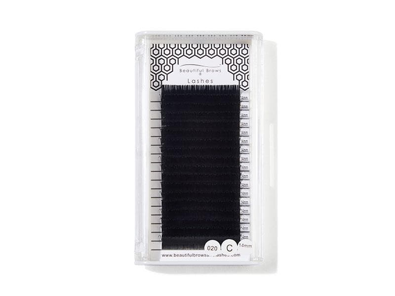 Flat Lashes *18 rows* - Beautiful Brows and Lashes Professional