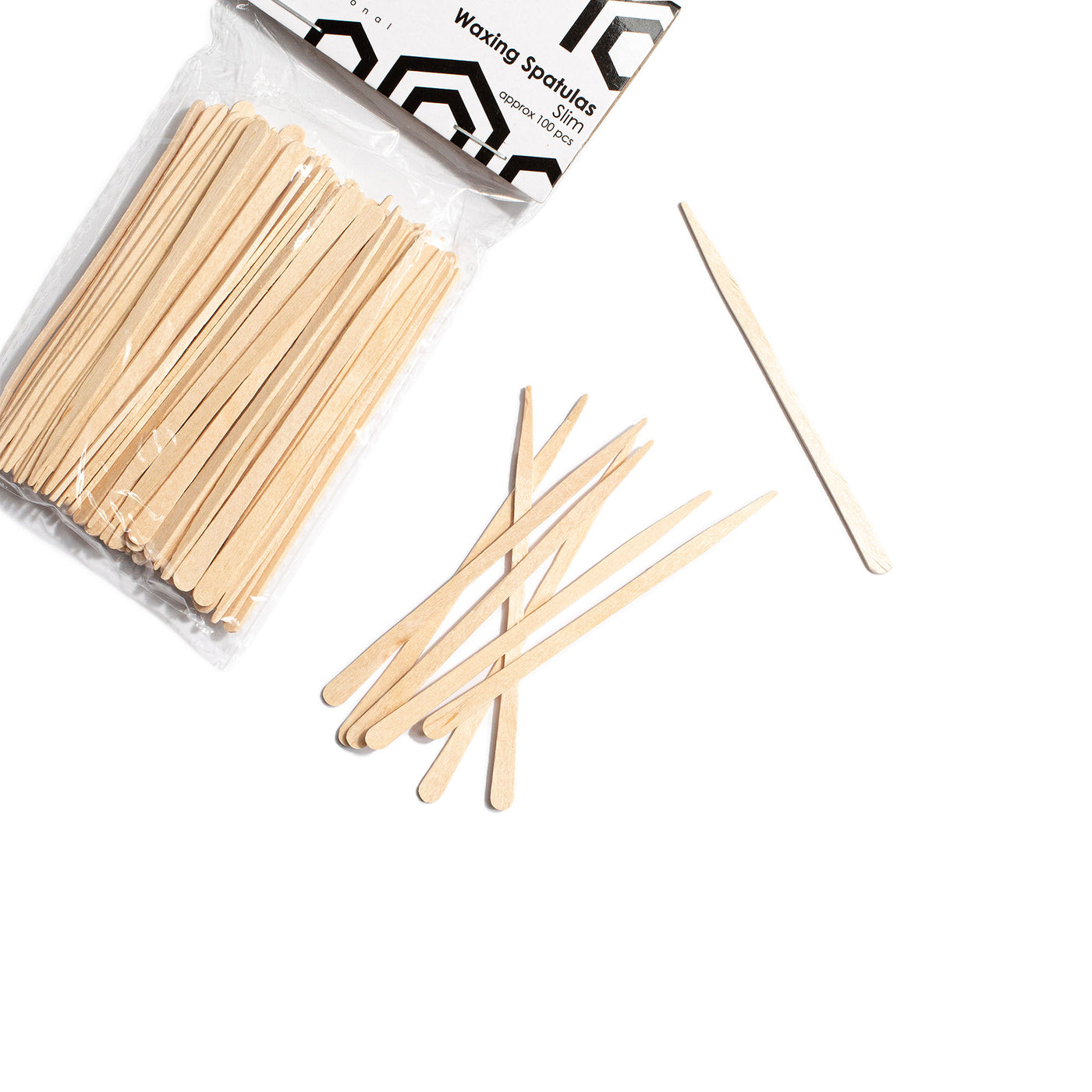 Beauticom 1000pcs 3.5” Small Waxing Spatula Wood Applicator Sticks Spoon  Shaped For Facial Hair Removal 